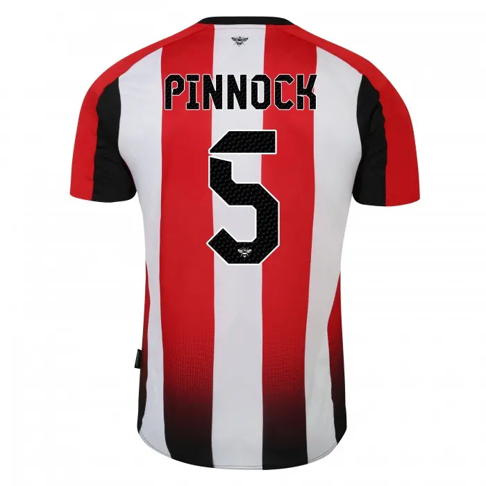 23/25 Brentford Adult Home Shirt PINNOCK 5