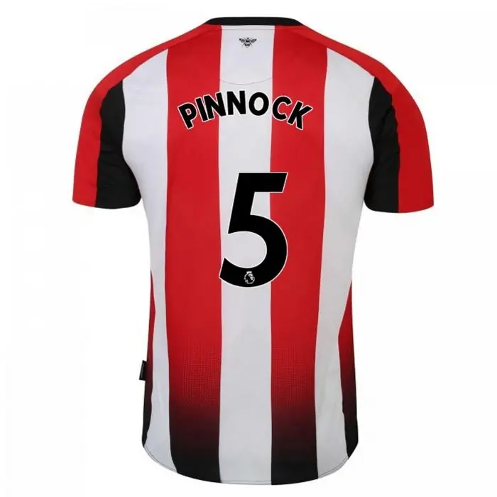 23/25 Brentford Adult Home Shirt PINNOCK 5