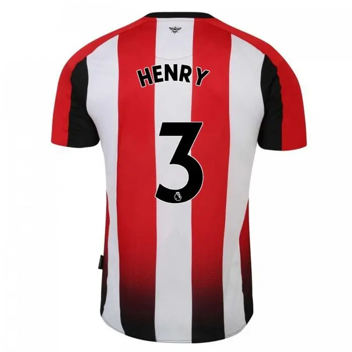 23/25 Brentford Junior Home Shirt HENRY 3