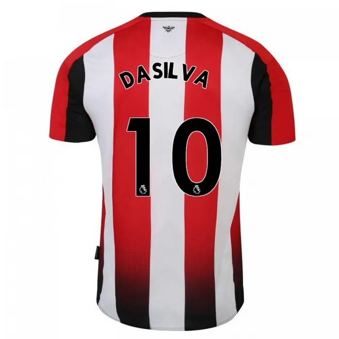 23/25 Brentford Womens Home Shirt DASILVA 10-3754-2300416-JOSH DASILVA 10 23/25 Brentford Womens Home Shirt DASILVA 10 - Image 1