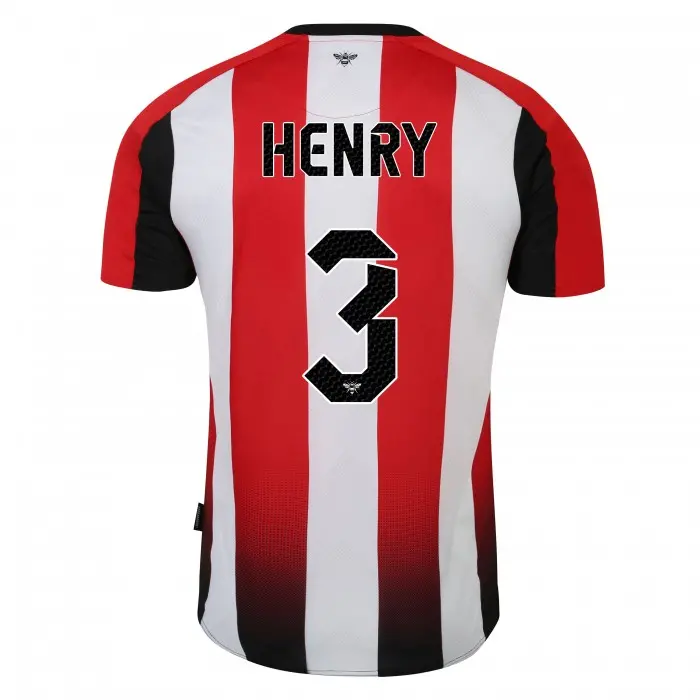 23/25 Brentford Womens Home Shirt HENRY 3-3732-2300416-RICO HENRY 3 23/25 Brentford Womens Home Shirt HENRY 3 - Image 1