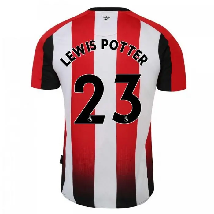 23/25 Brentford Womens Home Shirt LEWIS POTTER 23
