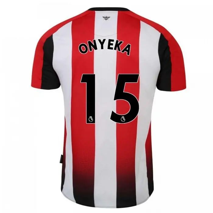23/25 Brentford Womens Home Shirt ONYEKA 15-3763-2300416-FRANK ONYEKA 15 23/25 Brentford Womens Home Shirt ONYEKA 15 - Image 1