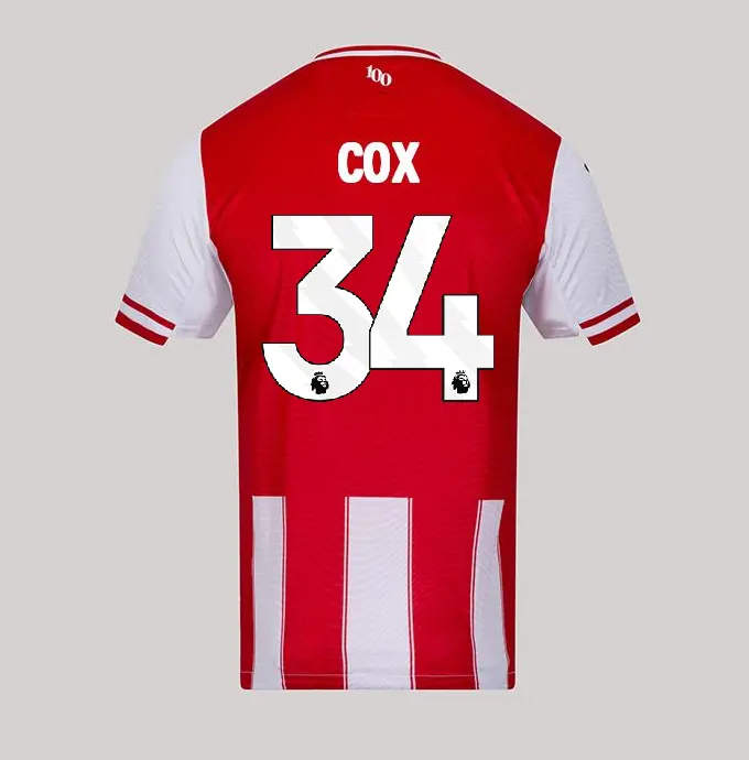 25/26 Brentford Adult Authentic Home Shirt - COX 34-2500064-34 25/26 Brentford Adult Authentic Home Shirt - COX 34 - Image 1