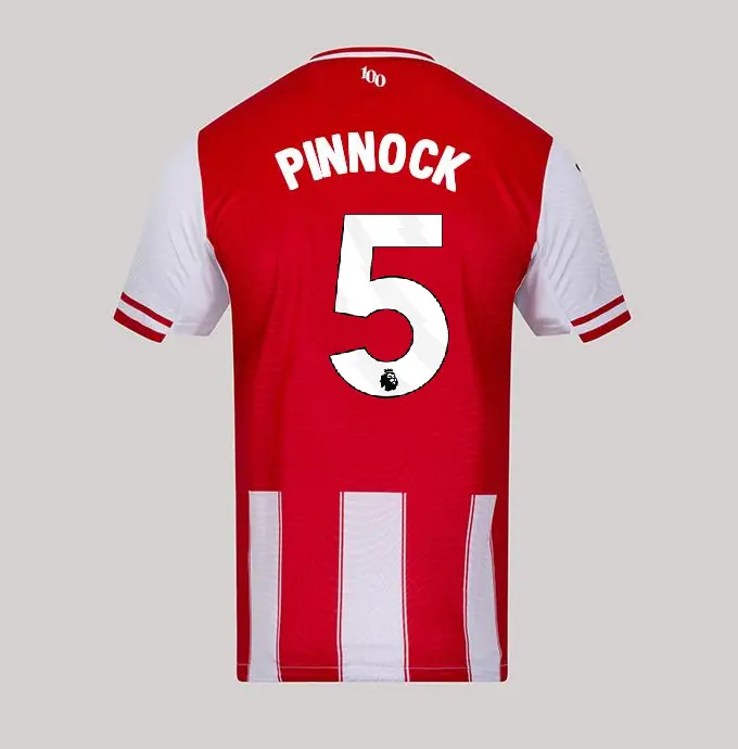 25/26 Brentford Adult Authentic Home Shirt - ETHAN PINNOCK 5