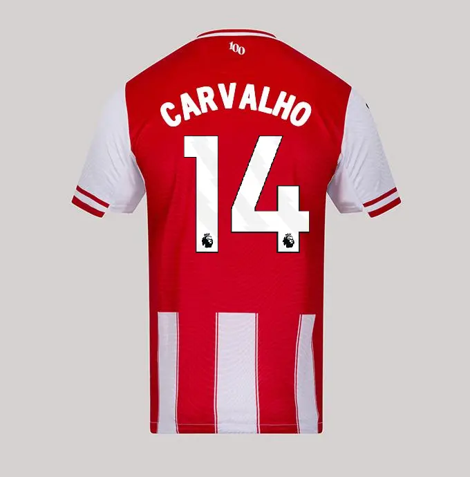 25/26 Brentford Adult Authentic Home Shirt - FABIO CARVALHO 14