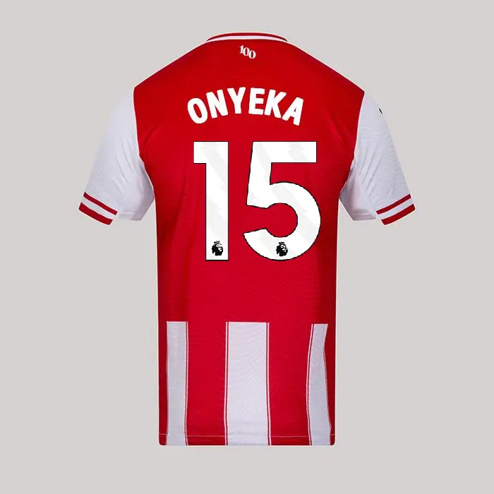 25/26 Brentford Adult Authentic Home Shirt - FRANK ONYEKA 15-2500064-15 25/26 Brentford Adult Authentic Home Shirt - FRANK ONYEKA 15 - Image 1