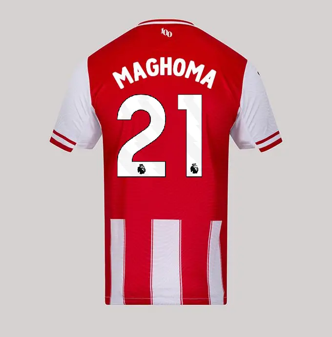 25/26 Brentford Adult Authentic Home Shirt - JAYDEN MEGHOMA 21