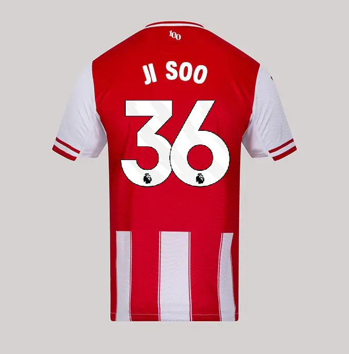 25/26 Brentford Adult Authentic Home Shirt - JI SOO 36