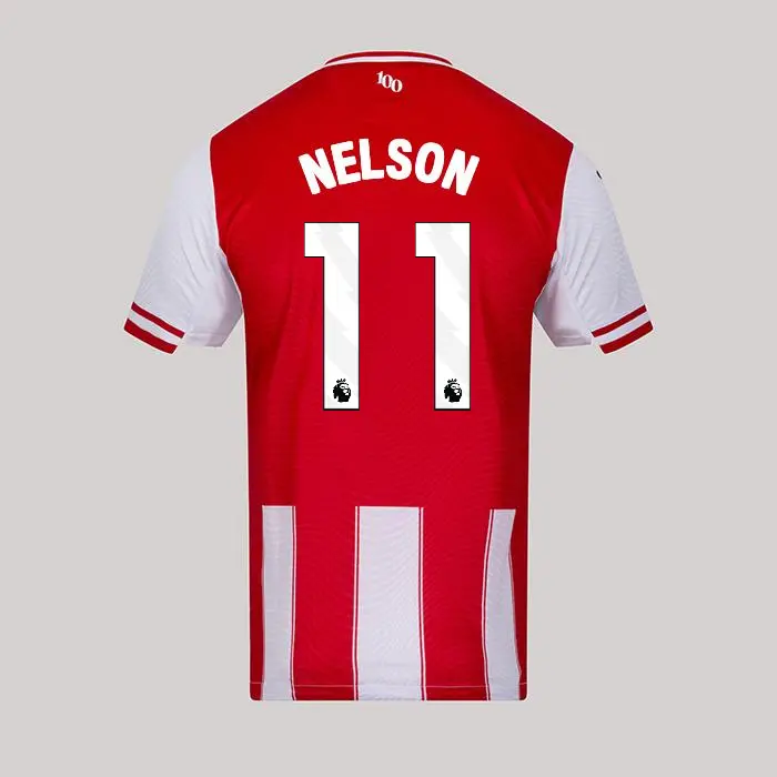 25/26 Brentford Adult Authentic Home Shirt - NELSON 11-2500064- 11 25/26 Brentford Adult Authentic Home Shirt - NELSON 11 - Image 1