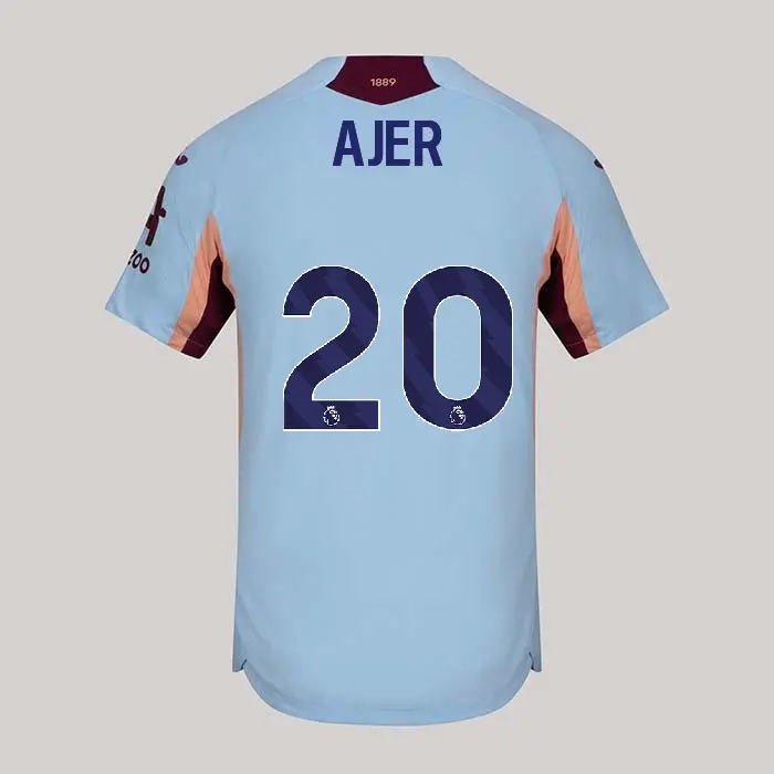 25/26 Brentford Adult Authentic Third Shirt - KRISTOFFER AJER 20-2500066-20 25/26 Brentford Adult Authentic Third Shirt - KRISTOFFER AJER 20 - Image 1