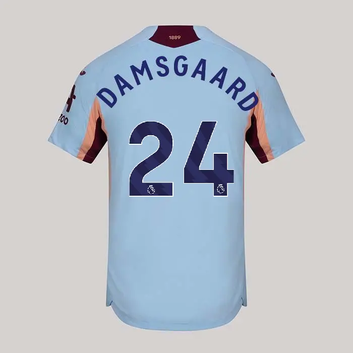 25/26 Brentford Adult Authentic Third Shirt - MIKKEL DAMSGAARD 24-2500066-24 25/26 Brentford Adult Authentic Third Shirt - MIKKEL DAMSGAARD 24 - Image 1