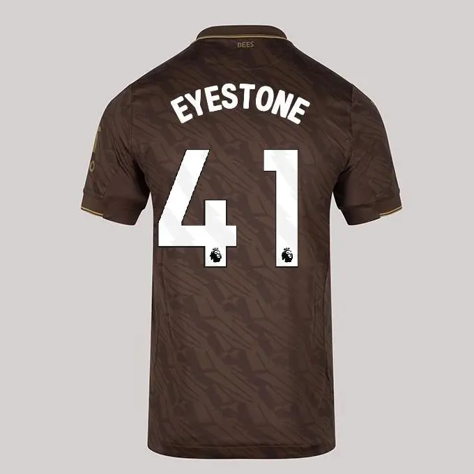 25/26 Brentford Adult Replica Away Shirt - EYESTONE 41-2500056-41 25/26 Brentford Adult Replica Away Shirt - EYESTONE 41 - Image 1