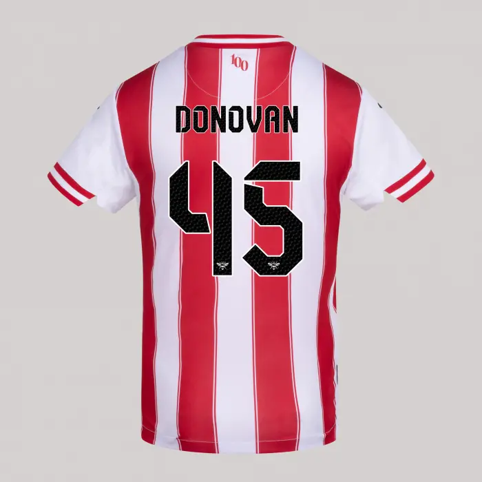 25/26 Brentford Adult Replica Home Shirt - DONOVAN 45-2500055-45 25/26 Brentford Adult Replica Home Shirt - DONOVAN 45 - Image 1