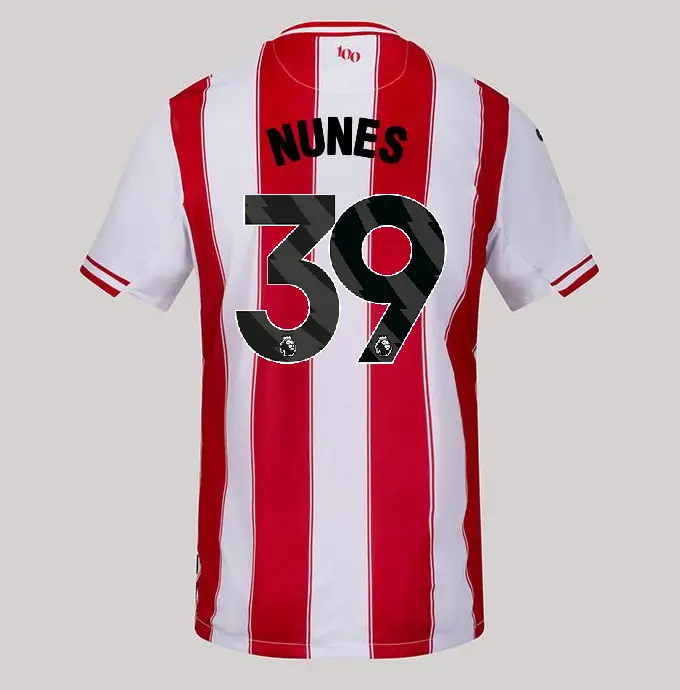 25/26 Brentford Adult Replica Home Shirt - Gustavo NUNES 39-2500055-39 25/26 Brentford Adult Replica Home Shirt - Gustavo NUNES 39 - Image 1