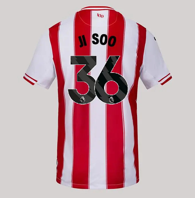 25/26 Brentford Adult Replica Home Shirt - JI SOO 36