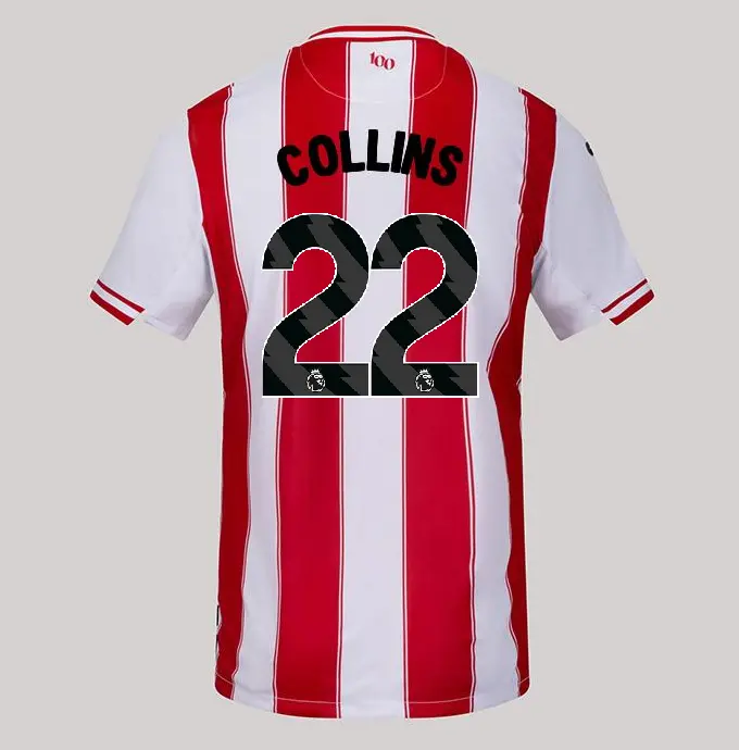 25/26 Brentford Adult Replica Home Shirt - NATHAN COLLINS 22