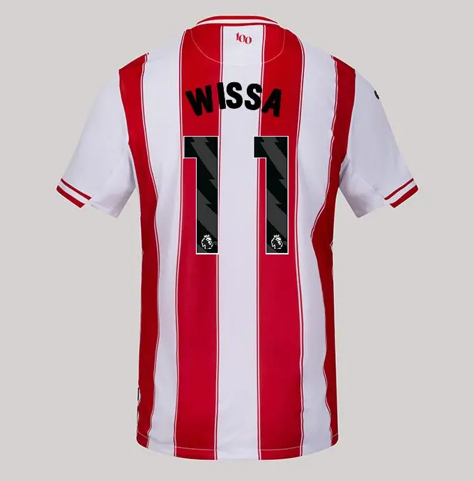25/26 Brentford Adult Replica Home Shirt - YOANNE WISSA 11