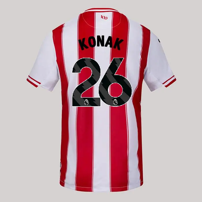 25/26 Brentford Adult Replica Home Shirt - YUNUS EMRE KONAK 26-2500055-26 25/26 Brentford Adult Replica Home Shirt - YUNUS EMRE KONAK 26 - Image 1