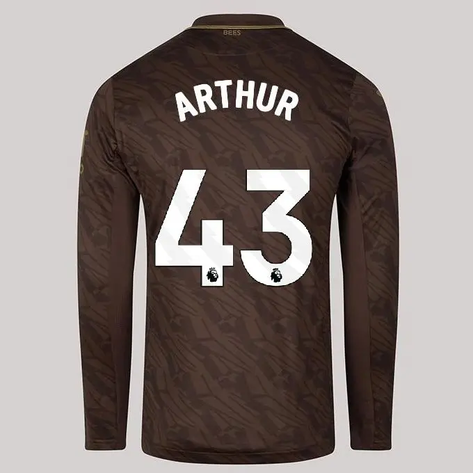25/26 Brentford Adult Replica L/S Away Shirt - ARTHUR 43