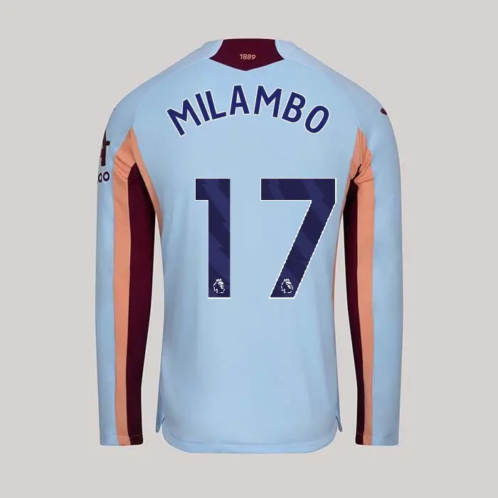 25/26 Brentford Adult Replica L/S Third Shirt - ANTONI MILAMBO 17-2500060-17 25/26 Brentford Adult Replica L/S Third Shirt - ANTONI MILAMBO 17 - Image 1