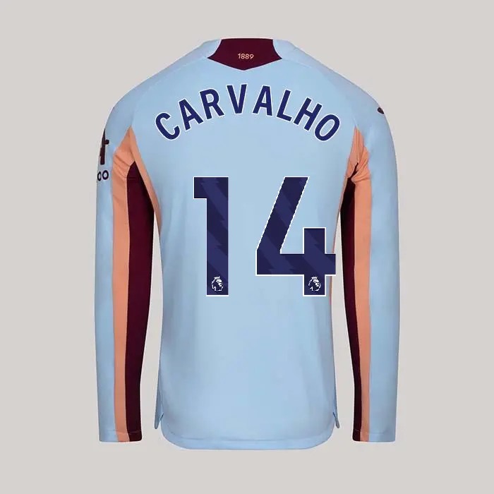 25/26 Brentford Adult Replica L/S Third Shirt - FABIO CARVALHO 14-2500060-14 25/26 Brentford Adult Replica L/S Third Shirt - FABIO CARVALHO 14 - Image 1