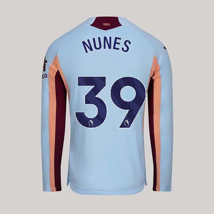 25/26 Brentford Adult Replica L/S Third Shirt - GUSTAVO NUNES 39