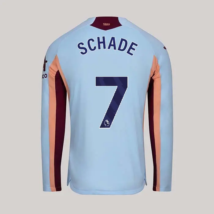 25/26 Brentford Adult Replica L/S Third Shirt - KEVIN SCHADE 7-2500060-07 25/26 Brentford Adult Replica L/S Third Shirt - KEVIN SCHADE 7 - Image 1