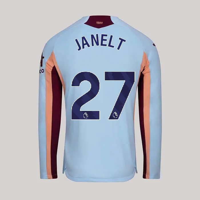 25/26 Brentford Adult Replica L/S Third Shirt - VITALY JANELT 27