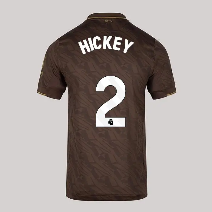 25/26 Brentford Junior Replica Away Shirt - AARON HICKEY 2