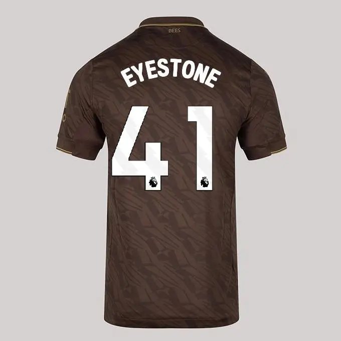 25/26 Brentford Junior Replica Away Shirt - EYESTONE 41