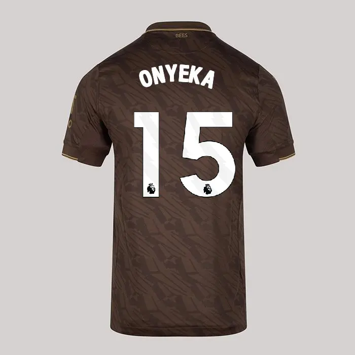 25/26 Brentford Junior Replica Away Shirt - FRANK ONYEKA 15-2500062-15 25/26 Brentford Junior Replica Away Shirt - FRANK ONYEKA 15 - Image 1