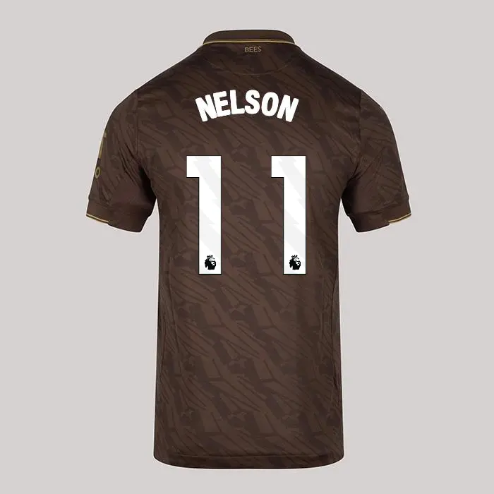 25/26 Brentford Junior Replica Away Shirt - NELSON 11