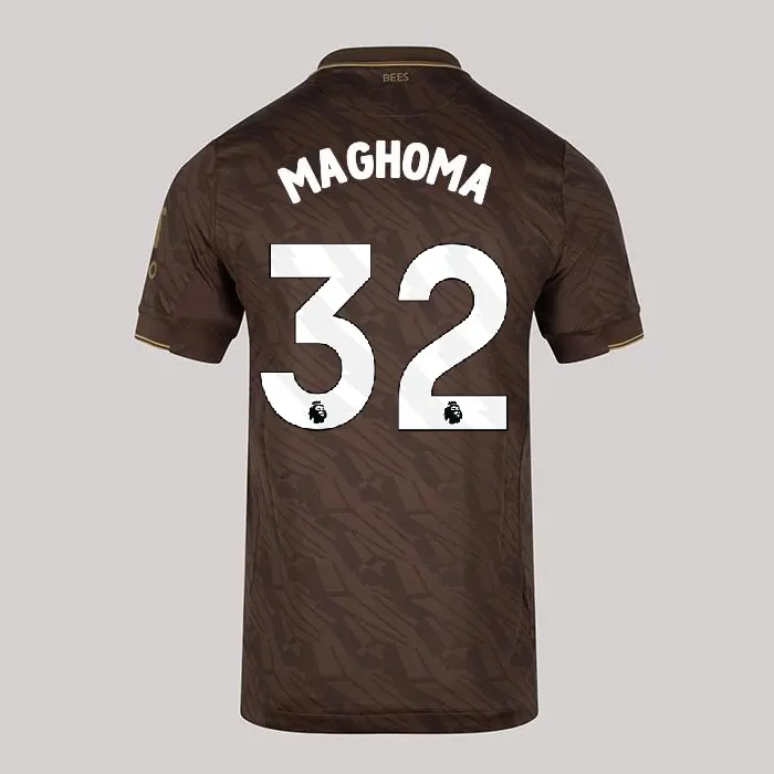 25/26 Brentford Junior Replica Away Shirt - PARIS MAGHOMA 32-2500062-32 25/26 Brentford Junior Replica Away Shirt - PARIS MAGHOMA 32 - Image 1