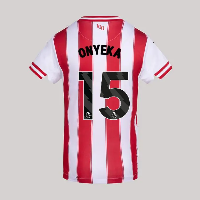 25/26 Brentford Junior Replica Home Shirt - FRANK ONYEKA 15-2500061-15 25/26 Brentford Junior Replica Home Shirt - FRANK ONYEKA 15 - Image 1