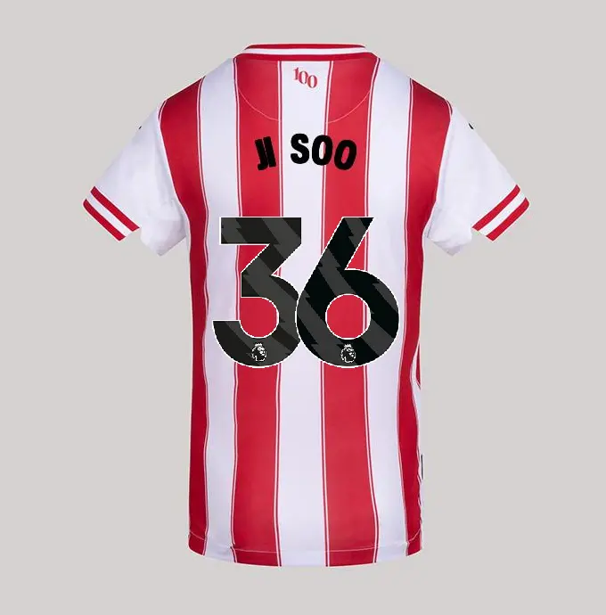 25/26 Brentford Junior Replica Home Shirt - JI SOO 36