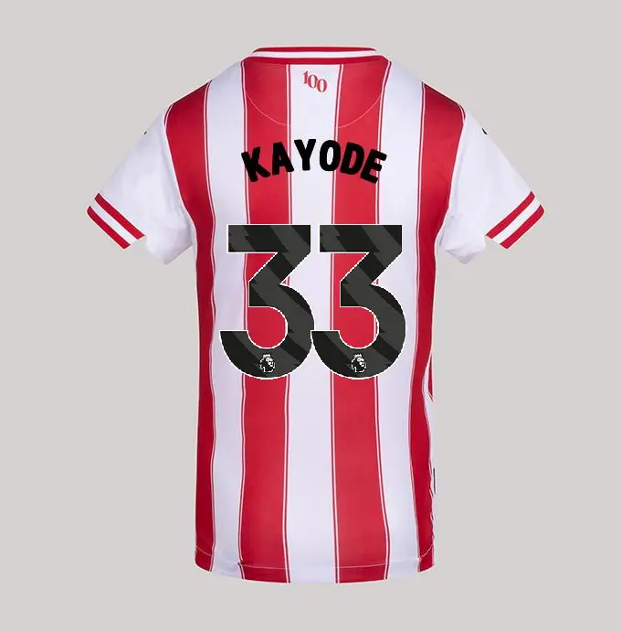 25/26 Brentford Junior Replica Home Shirt - KAYODE 33-2500061-33 25/26 Brentford Junior Replica Home Shirt - KAYODE 33 - Image 1