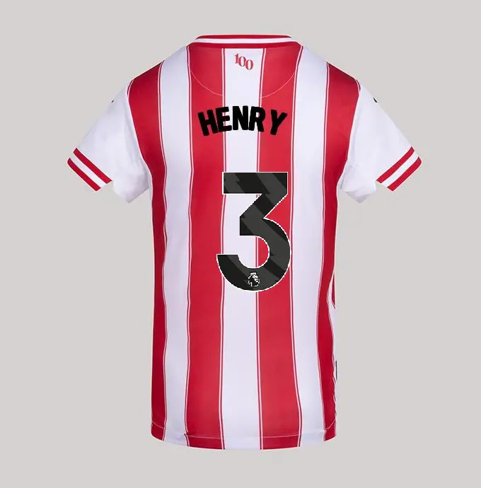 25/26 Brentford Junior Replica Home Shirt - RICO HENRY 3-2500061-03 25/26 Brentford Junior Replica Home Shirt - RICO HENRY 3 - Image 1