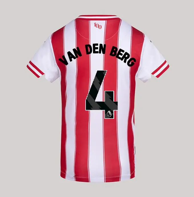 25/26 Brentford Junior Replica Home Shirt - SEPP VAN DEN BERG 4