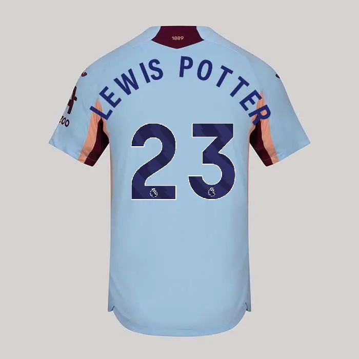 25/26 Brentford Junior Replica Third Shirt - KEANE LEWIS POTTER 23