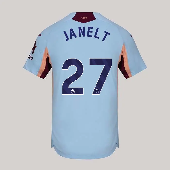 25/26 Brentford Junior Replica Third Shirt - VITALY JANELT 27