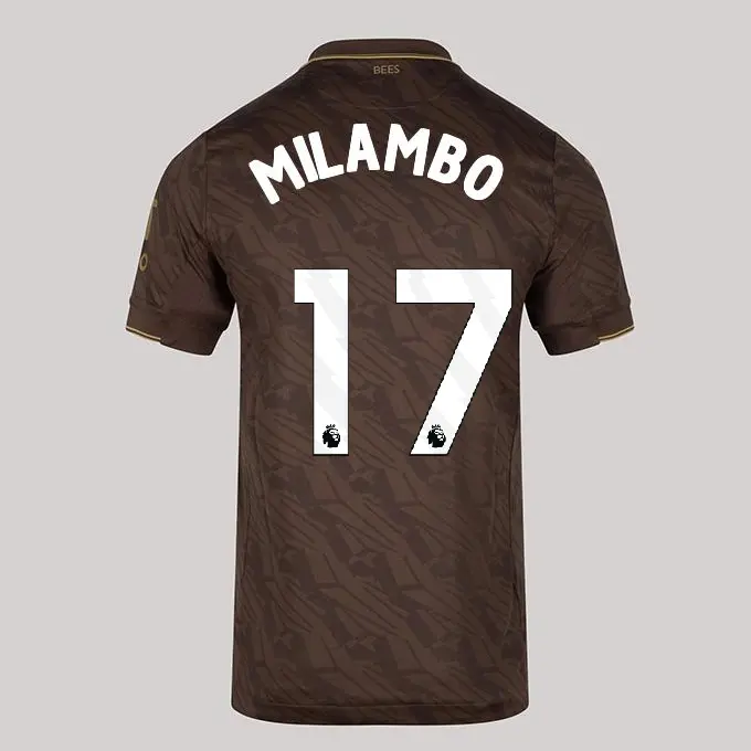 25/26 Brentford Womens Away Match Shirt - Antoni Milambo 17