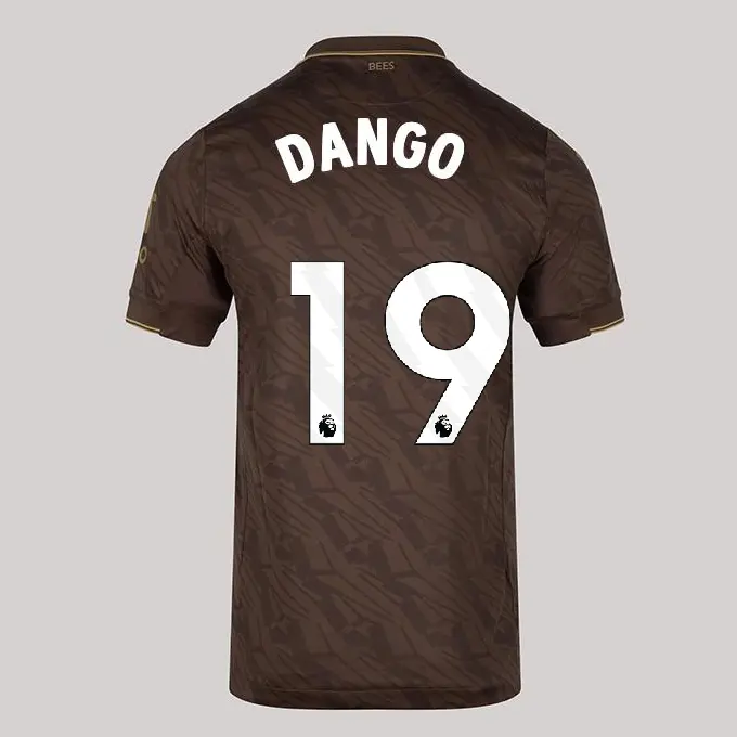 25/26 Brentford Womens Away Match Shirt - Dango Ouattara 19-2500092-19 25/26 Brentford Womens Away Match Shirt - Dango Ouattara 19 - Image 1