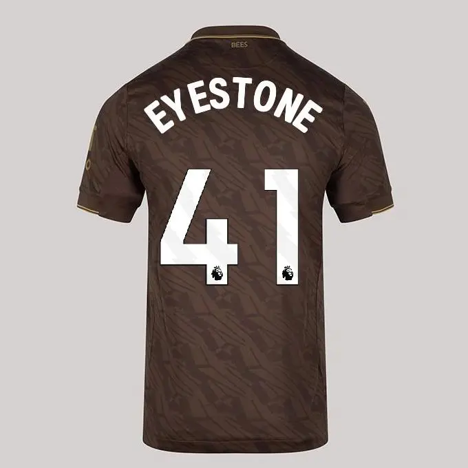 25/26 Brentford Womens Away Match Shirt - EYESTONE 41-2500092-41 25/26 Brentford Womens Away Match Shirt - EYESTONE 41 - Image 1