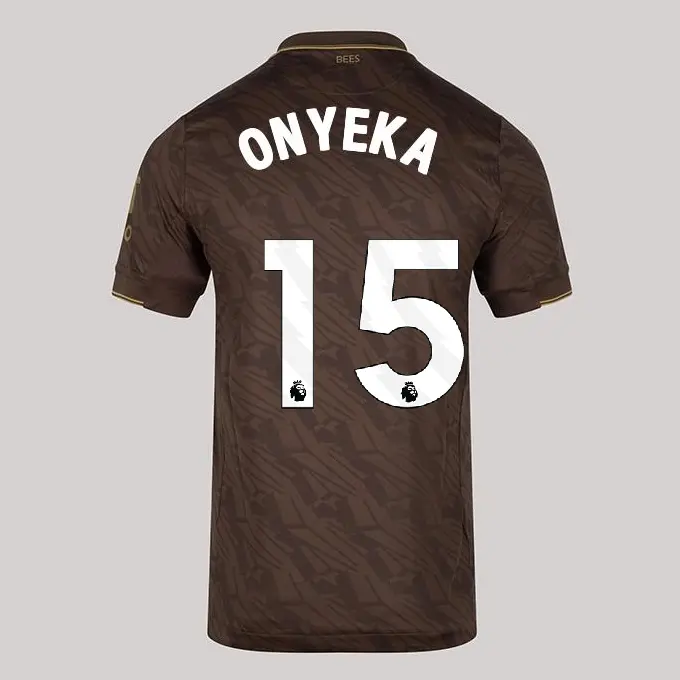 25/26 Brentford Womens Away Match Shirt - Frank Onyeka 15-2500092-15 25/26 Brentford Womens Away Match Shirt - Frank Onyeka 15 - Image 1
