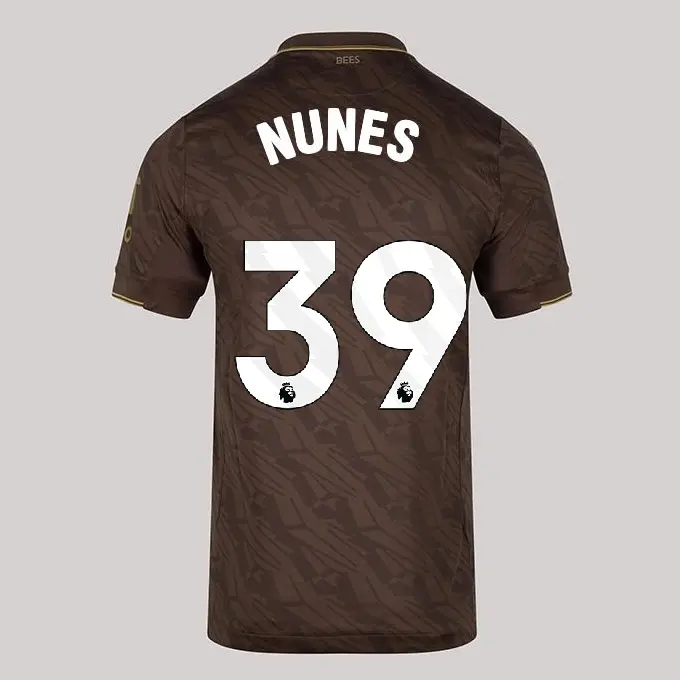 25/26 Brentford Womens Away Match Shirt - Gustavo NUNES 39