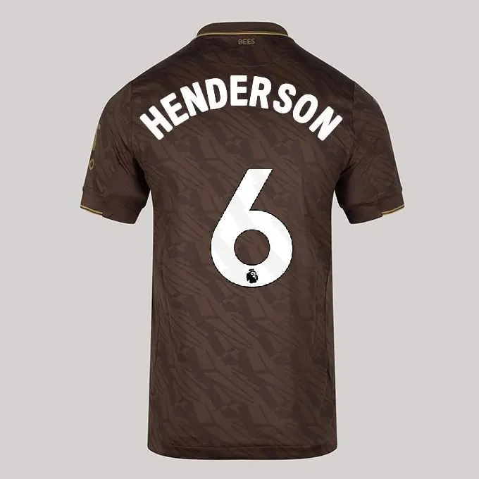 25/26 Brentford Womens Away Match Shirt - Jordan Henderson 6-2500092-06 25/26 Brentford Womens Away Match Shirt - Jordan Henderson 6 - Image 1