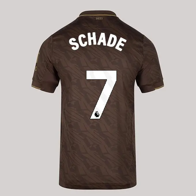 25/26 Brentford Womens Away Match Shirt - Kevin Schade 7
