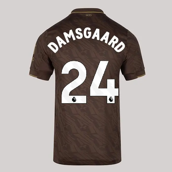 25/26 Brentford Womens Away Match Shirt - Mikkel Damsgaard 24-2500092-24 25/26 Brentford Womens Away Match Shirt - Mikkel Damsgaard 24 - Image 1