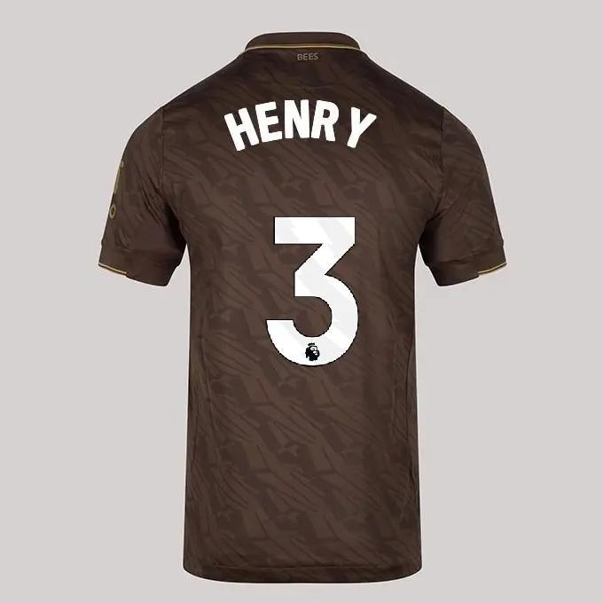25/26 Brentford Womens Away Match Shirt - Rico Henry 3-2500092-03 25/26 Brentford Womens Away Match Shirt - Rico Henry 3 - Image 1